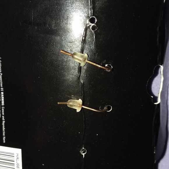 Halloween Bat Earrings - Picture 3 of 9